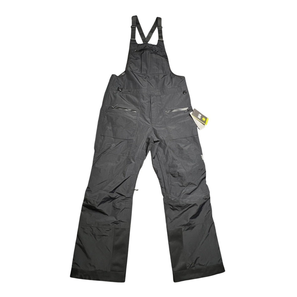 Mountain Hardwear First Tracks Bib Men's L Black‎ Ski Snowboard Pants OM0646-010